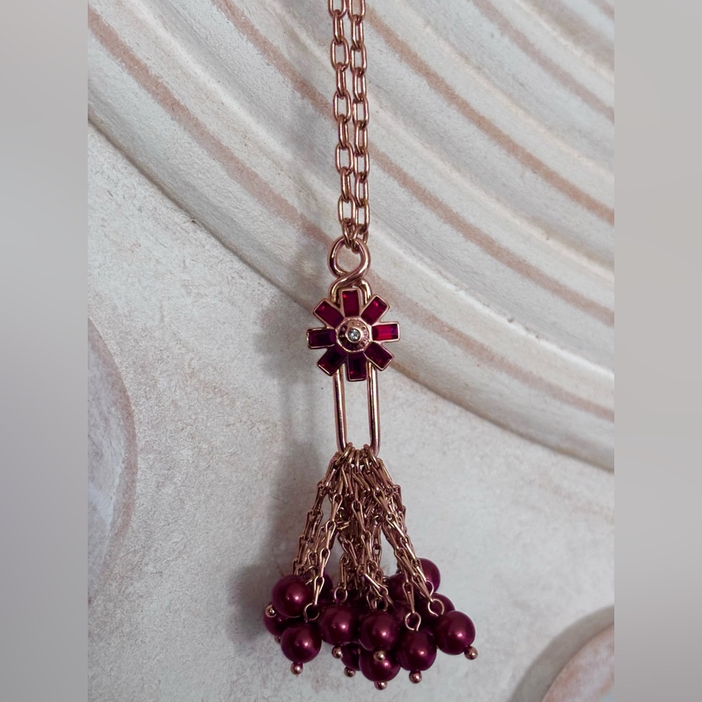 Henri Bendel Tassel Necklace
